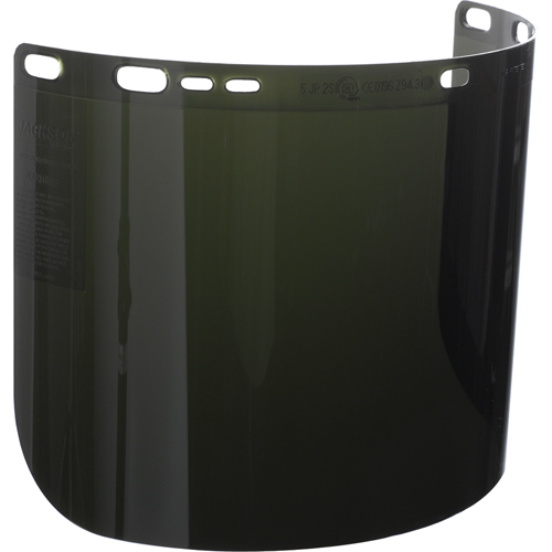 F50 Moulded Faceshield, Polycarbonate, 5.0 Tint NRZ Safety Inc.