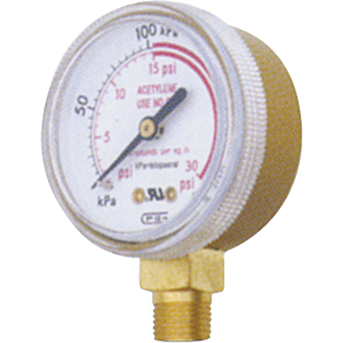 Manom&egrave;tres,  1-1/2", 0 - 4000 psi, Fixation inf&eacute;rieure, Analogique NRZ Safety Inc.