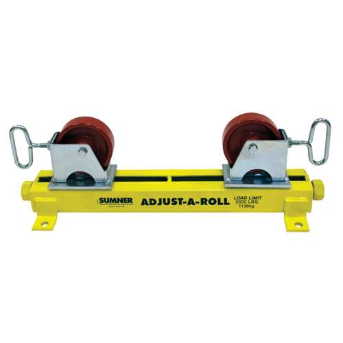 Adjust-A-Rolls&reg; Stand, 1000 lbs. Load Capacity, 36" Pipe Capacity NRZ Safety Inc.