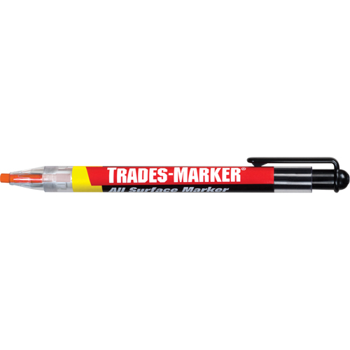 Trades Marker&reg; All Purpose Marker, Orange NRZ Safety Inc.