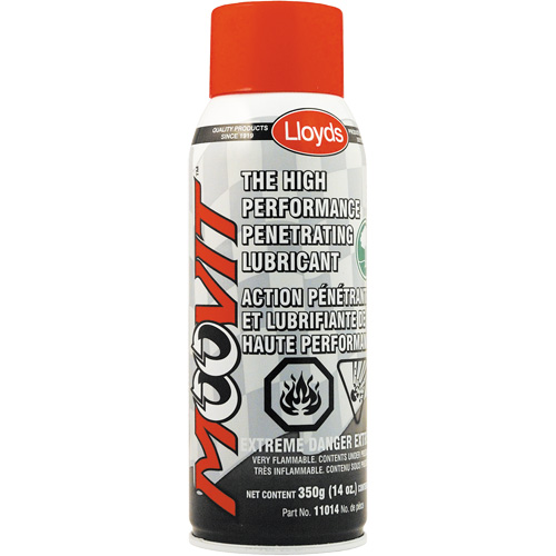 Moovit High Performance Lubricant, Aerosol Can, 350 g NRZ Safety Inc.