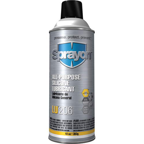 LU206 All-Purpose Silicone Lubricant, Aerosol Can NRZ Safety Inc.