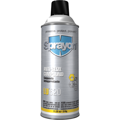 Compos&eacute; antigrippage LU620, 454 g, Canette a&eacute;rosol, 2200°F (1204°C) Temp max. NRZ Safety Inc.
