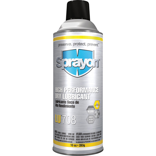 LU708 High Performance Dry Lubricant, Aerosol Can NRZ Safety Inc.