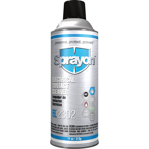 EL2302 Electrical Contact Cleaner, Aerosol Can NRZ Safety Inc.