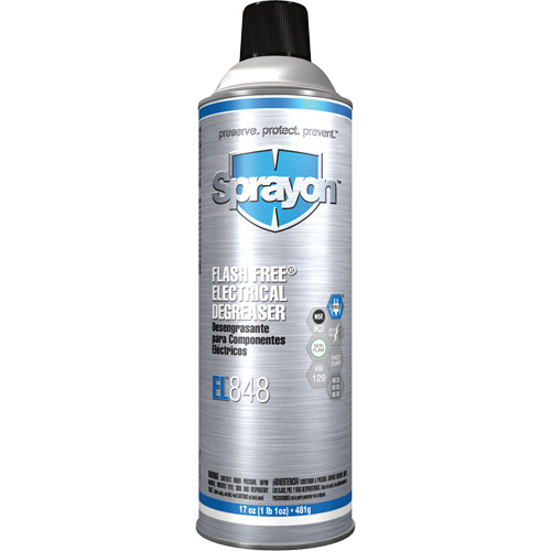 EL848 Flash Free&reg; Electrical Degreaser, Aerosol Can NRZ Safety Inc.