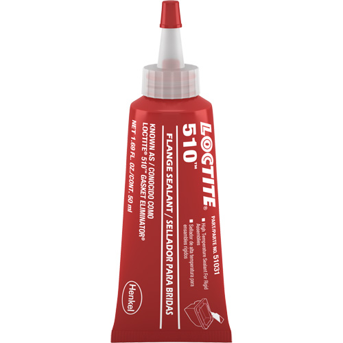 Scellant &agrave; collerette haute temp&eacute;rature 510, Tube, Rose NRZ Safety Inc.