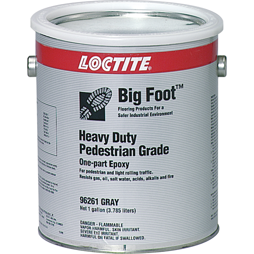 Big Foot Heavy Duty Pedestrian Grade Anti-Slip Coating, 1 gal., Epoxy-Based, Grey NRZ Safety Inc.