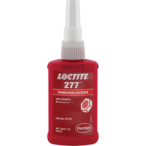 Compos&eacute; de blocage 277 grand filets, Rouge, &eacute;lev&eacute;, 50 ml, Bouteille NRZ Safety Inc.