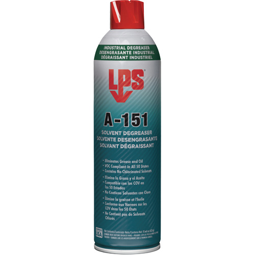 A-151 Solvent Degreaser, Aerosol Can NRZ Safety Inc.