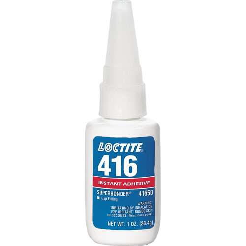 Colle instantan&eacute;e 416 Super Bonder, Transparent, Bouteille, 1 oz NRZ Safety Inc.