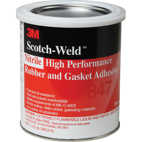 Rubber & Gasket Sealant, Can, Brown NRZ Safety Inc.