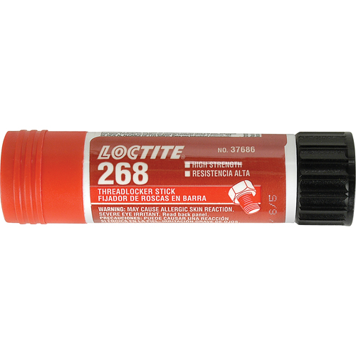 Compos&eacute; de blocage 268 Quickstix, Rouge, &eacute;lev&eacute;, 19 g, B&acirc;ton NRZ Safety Inc.