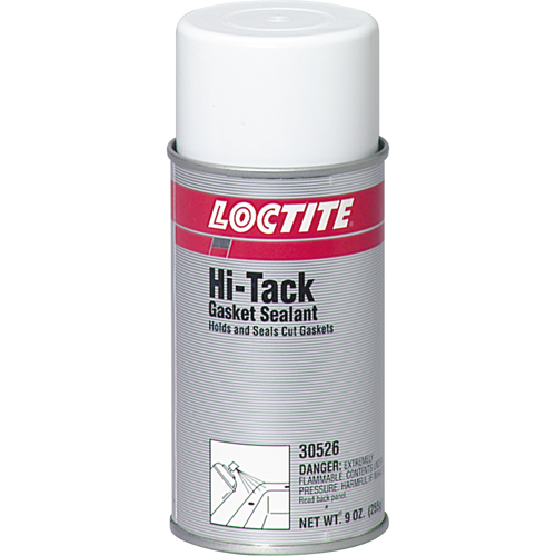 Hi-Tack Gasket Sealant, Aerosol Can, Red NRZ Safety Inc.