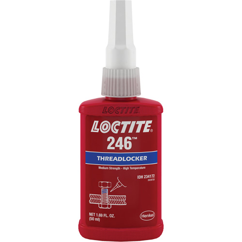 Compos&eacute; de blocage haute temp&eacute;rature 246, Bleu, Moyen, 50 ml, Bouteille NRZ Safety Inc.