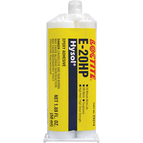 Hysol E-20HP Epoxy, Two-Part, Dual Cartridge, 104 g., Off-White NRZ Safety Inc.