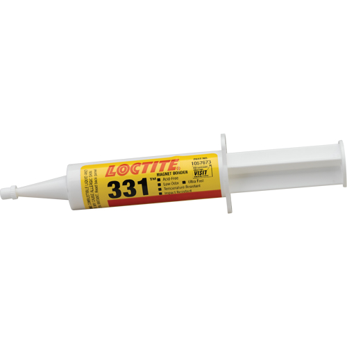 331 Magnet Bonder Adhesive, 50 g., Syringe NRZ Safety Inc.
