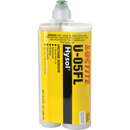 Hysol U-05FL Urethane Adhesive, Two-Part, Dual Cartridge, 622 g., Off-White NRZ Safety Inc.