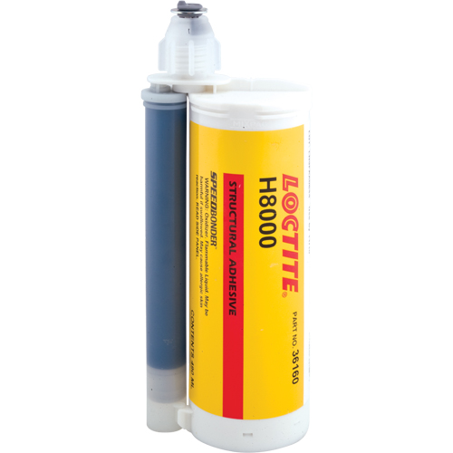 Speedbonder H8000 Structural Adhesive, Two-Part, Dual Cartridge, 668 g., Green NRZ Safety Inc.