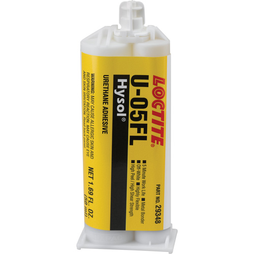 Hysol U-05FL Urethane Adhesive, Two-Part, Dual Cartridge, 90 g., Off-White NRZ Safety Inc.