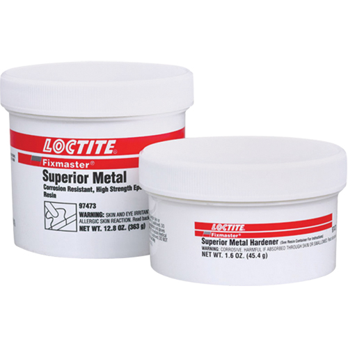 Fixmaster&reg; Superior Metal Adhesive, 647 g, Kit, One-Part, Grey NRZ Safety Inc.