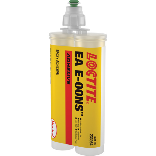 E-00NS Hysol&reg; Epoxy Adhesive, 200 ml, Dual Cartridge, Two-Part, Translucent NRZ Safety Inc.