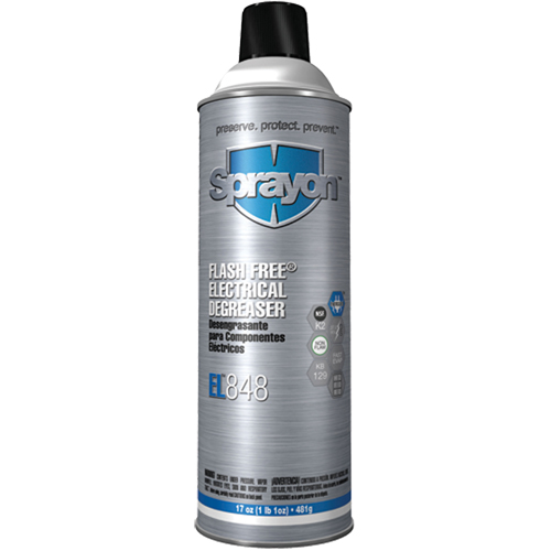 EL848 Flash Free&reg; Electrical Degreaser, Aerosol Can NRZ Safety Inc.