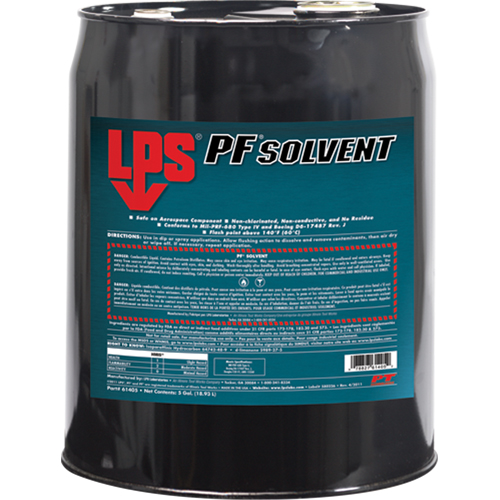 PF&reg; Solvent, Pail NRZ Safety Inc.