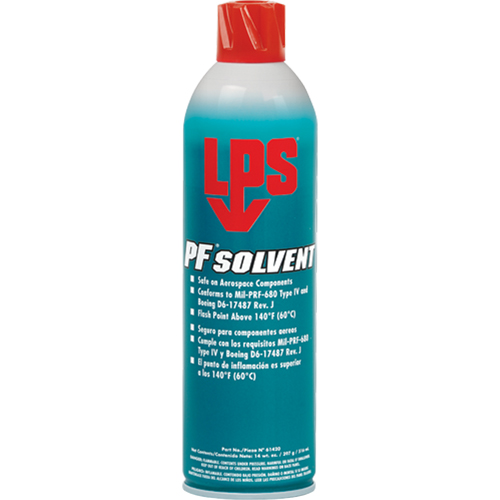Solvant PF, Canette a&eacute;rosol NRZ Safety Inc.