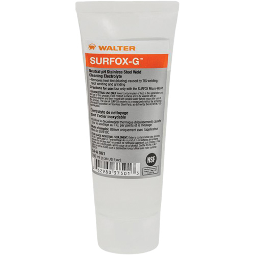 Nettoyant pour soudures SURFOX-G, Bouteille NRZ Safety Inc.