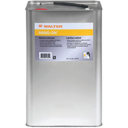 Lubrifiant adh&eacute;sif pour entretien HANG-ON, Seau NRZ Safety Inc.