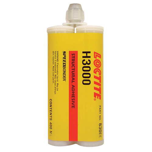 H3000 General Purpose Structural Adhesives, Two-Part, Dual Cartridge, 400 ml, Cream NRZ Safety Inc.