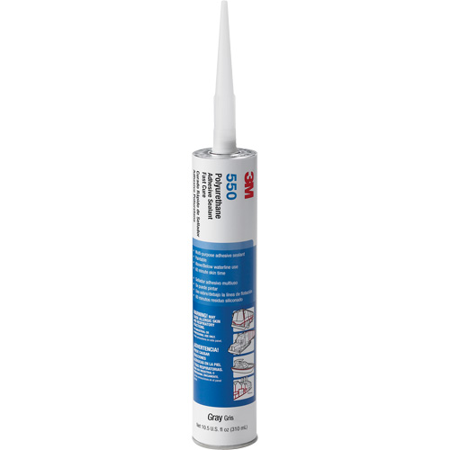 Adh&eacute;sif et produit d'&eacute;tanch&eacute;it&eacute; &agrave; base de polyur&eacute;thane, 310 ml, Gris NRZ Safety Inc.