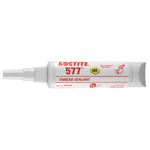 577 Thread Sealant, Tube, 250 ml, -53.88° C - 150° C/-65° F - 300° F NRZ Safety Inc.