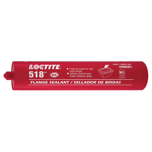518 Flange Sealant, Cartridge, Red NRZ Safety Inc.