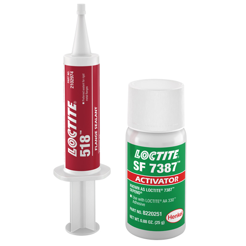 518 Flange Sealant, Syringe, Red NRZ Safety Inc.