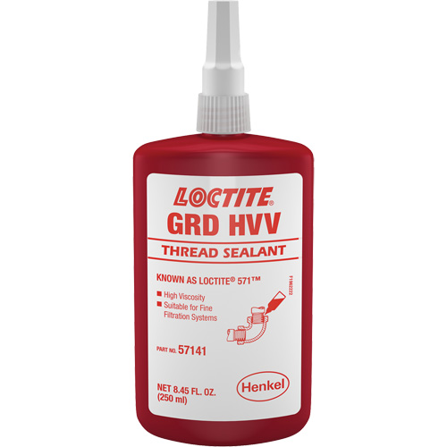571 Thread Sealant, Bottle, 250 ml, -54° C - 149° C/-65° F - 300° F NRZ Safety Inc.