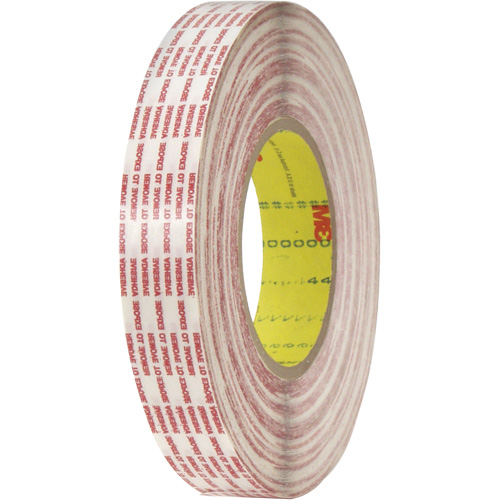 Double-Coated Tape, Polypropylene, 13 mm (1/2") W x 110 m (360') L, 6 mils Thick NRZ Safety Inc.