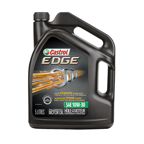 Huile &agrave; moteur 10W30 FTT EDGE, 5 L, Cruche NRZ Safety Inc.