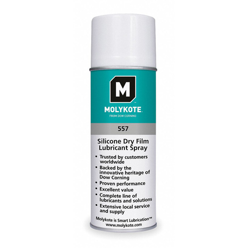Molykote 557 Silicone Dry Film Lubricant, Aerosol Can NRZ Safety Inc.