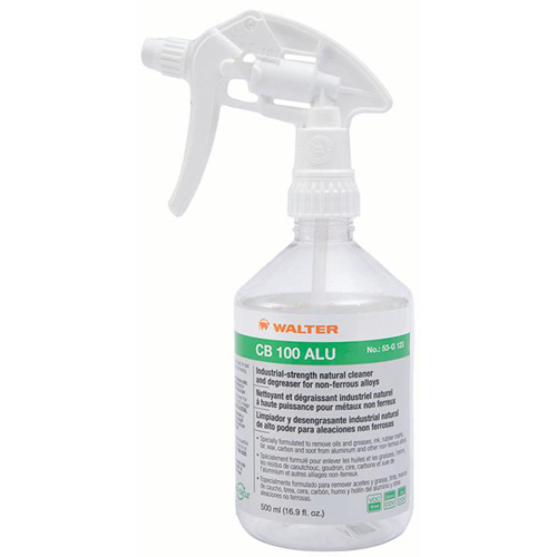 Nettoyant et d&eacute;graissant naturel CB 100 ALU, Bouteille &agrave; g&acirc;chette NRZ Safety Inc.