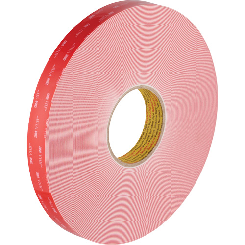 Ruban VHB, 32,9 m (108') lo x 1117,6 mm (44") la, 0,028 mm, Acrylique NRZ Safety Inc.