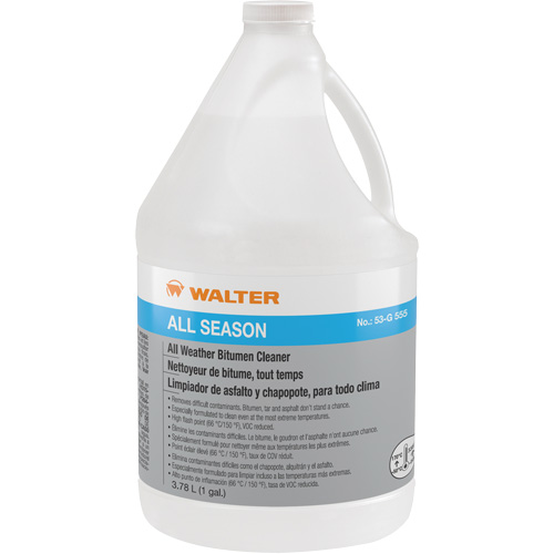 All-Season All-Weather Cleaner, 3.78 L, Jug NRZ Safety Inc.