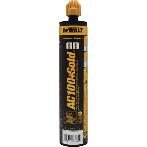 AC100+ Gold&reg; Adhesive Anchoring System NRZ Safety Inc.