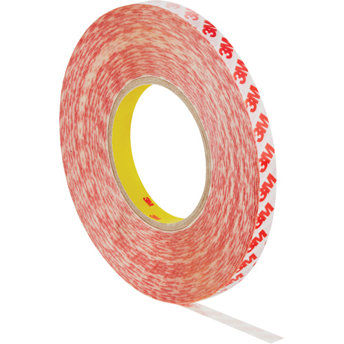Double-Sided Adhesive Tape, Polyester, 12 mm (0.47") W x 50 m (164') L, 8 mils Thick NRZ Safety Inc.