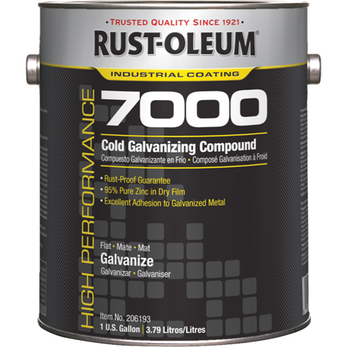High-Performance 7000 System Cold Galvanizing Compound, Gallon NRZ Safety Inc.