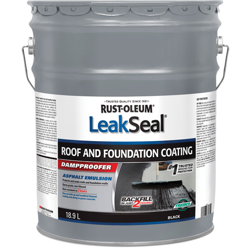 Rev&ecirc;tement de plancher et fondation LeakSeal NRZ Safety Inc.