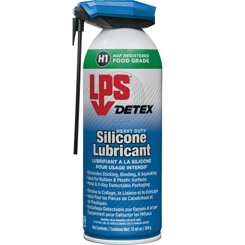 Lubrifiant au silicone pour usage intensif Detex, Canette a&eacute;rosol NRZ Safety Inc.