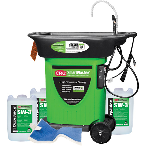 SmartWasher SW-323 Mobile Parts Washer Kit NRZ Safety Inc.