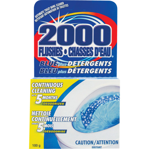 2000 Flushes&reg; Blue Plus Toilet Bowl Cleaning Detergent, 100 g, Tablet NRZ Safety Inc.